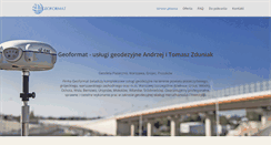 Desktop Screenshot of geoformat.pl